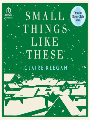 cover image of Small Things Like These